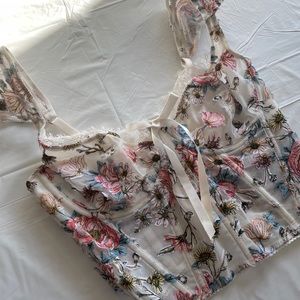 VICTORIA SECRET DREAM ANGEL CORSET TOP